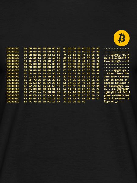 Bitcoin First Block Zero Nerd