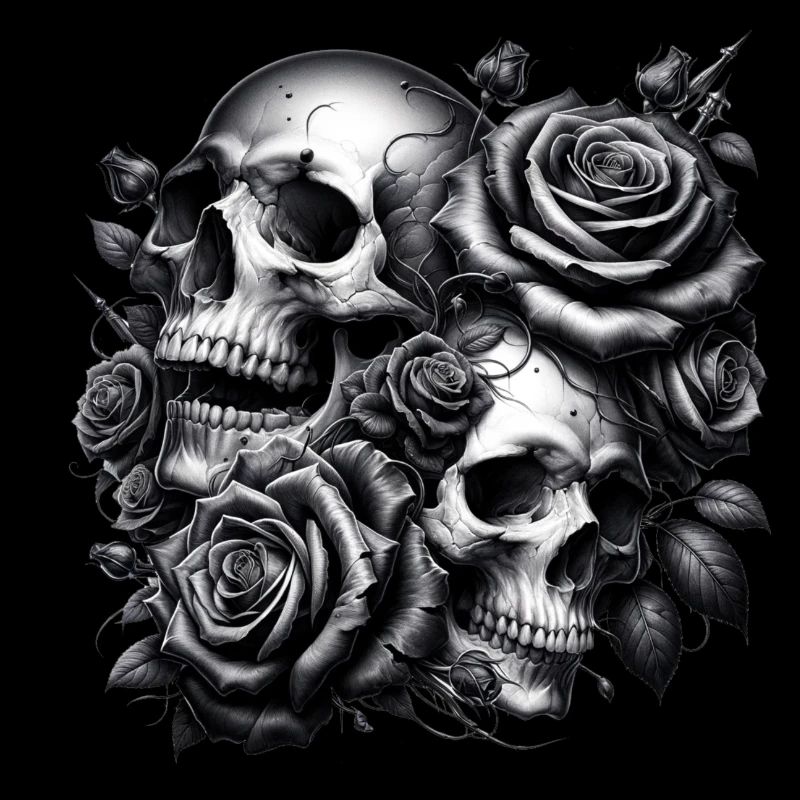 Skulls and Roses