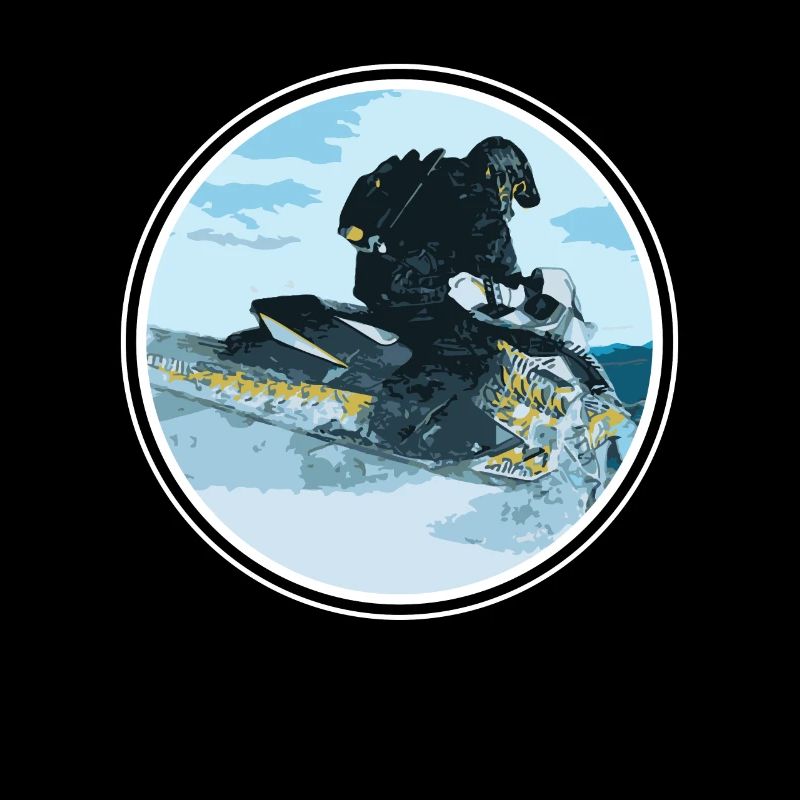 Snowmobile gift snow mobile