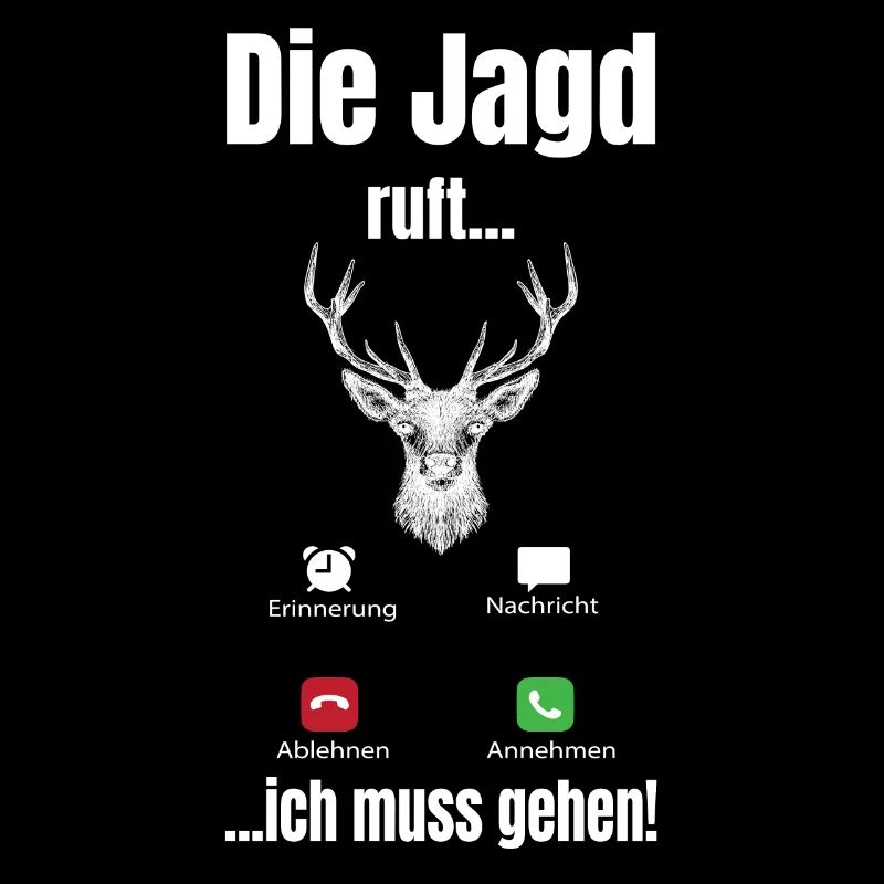 Jagd ruft Geschenk Jäger Sammler