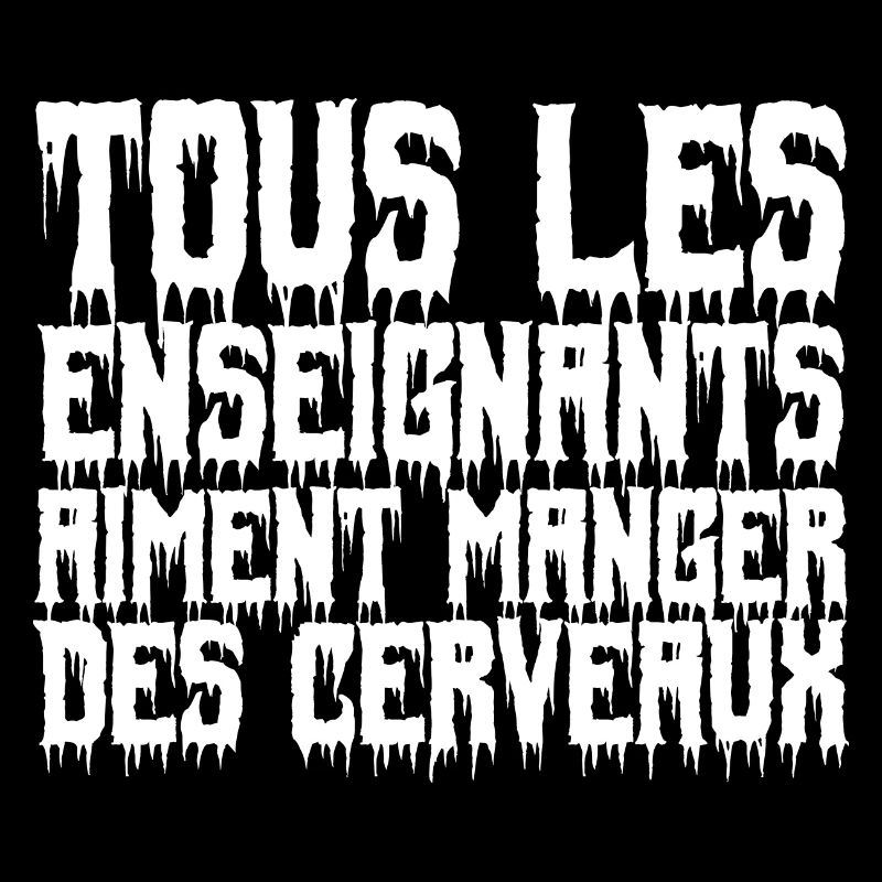 les enseignants aiment les cerveaux Enseignant