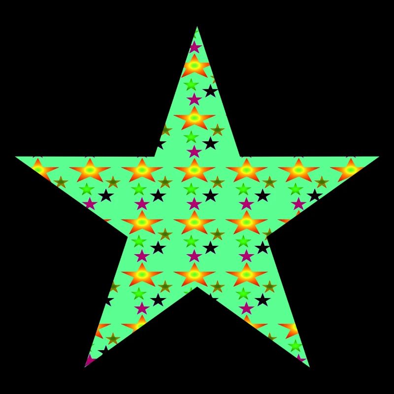 Étoile avec étoiles