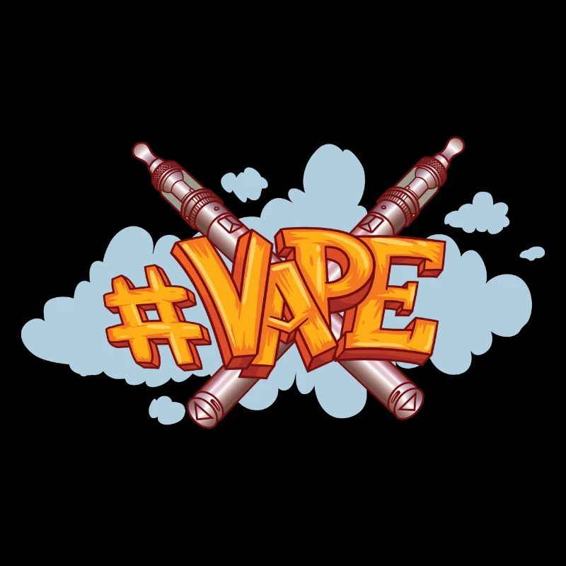 Vaper avec de la fumée