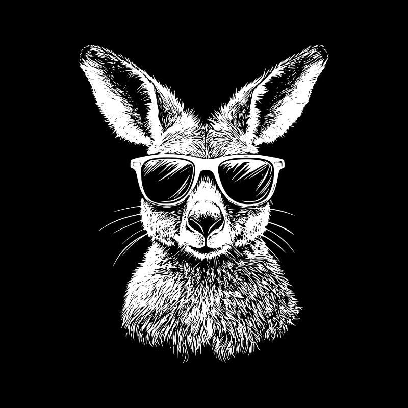 Cool Kangaroo Lunettes de soleil d’été