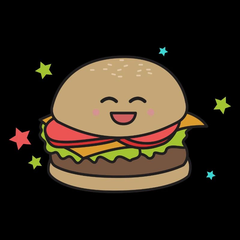 Hamburger Burger Cheeseburger Geschenk fast food