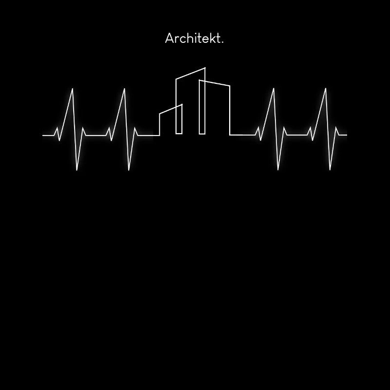 Architect heart building architectural office gift