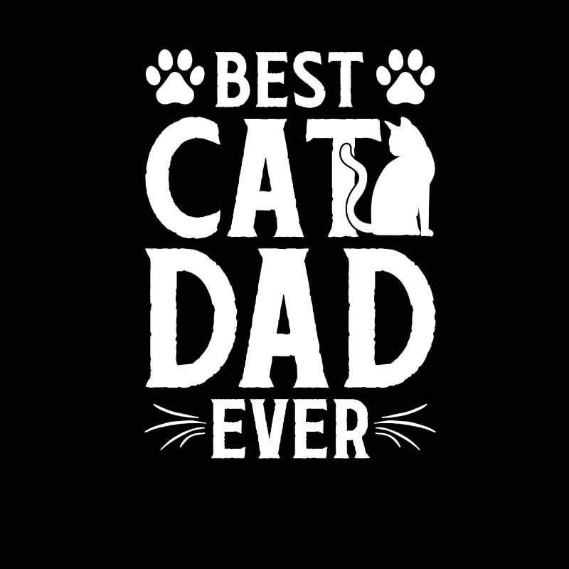 Chat Pet Disant Chats Papa Propriétaire de Chat