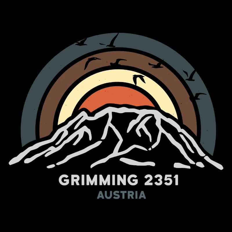 Grimming Steiermark Austria Dachstein Berg Hiking