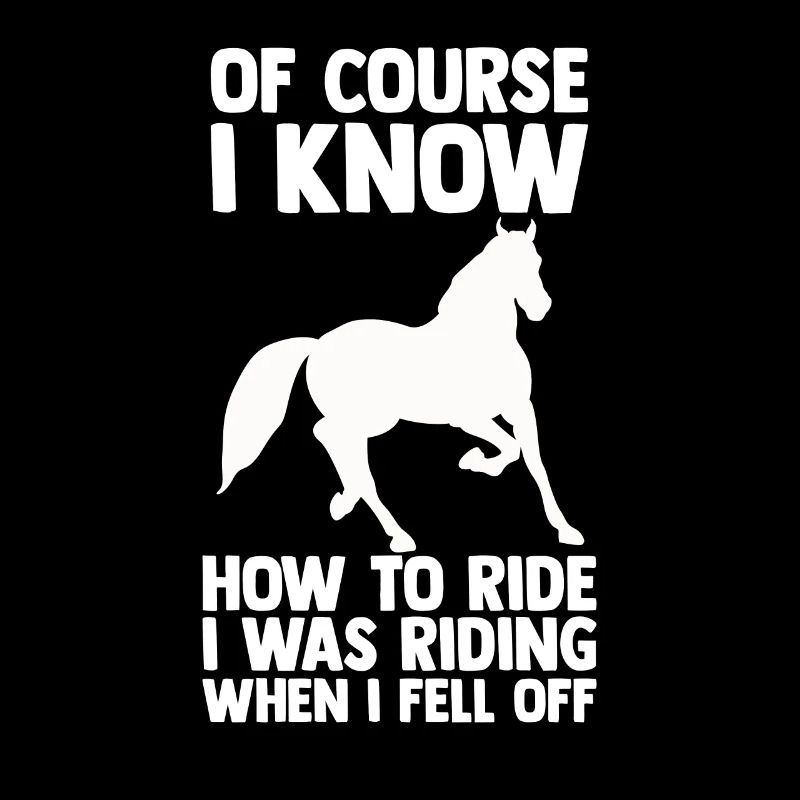 Pferde Reiten Reiter Spruch