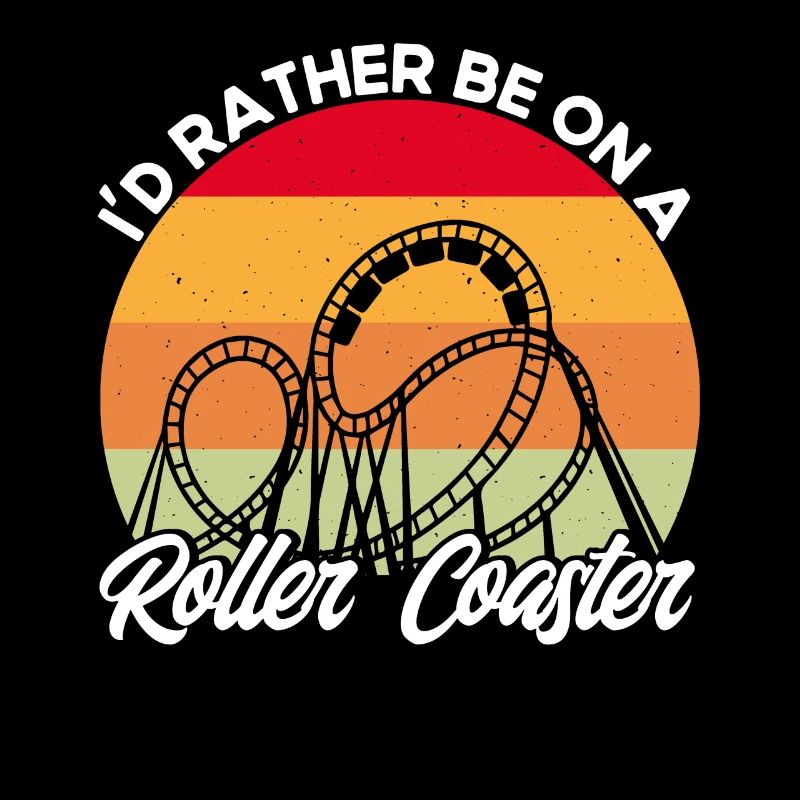 Wooden Roller Coaster Roller Coaster Theme Park Cadeau