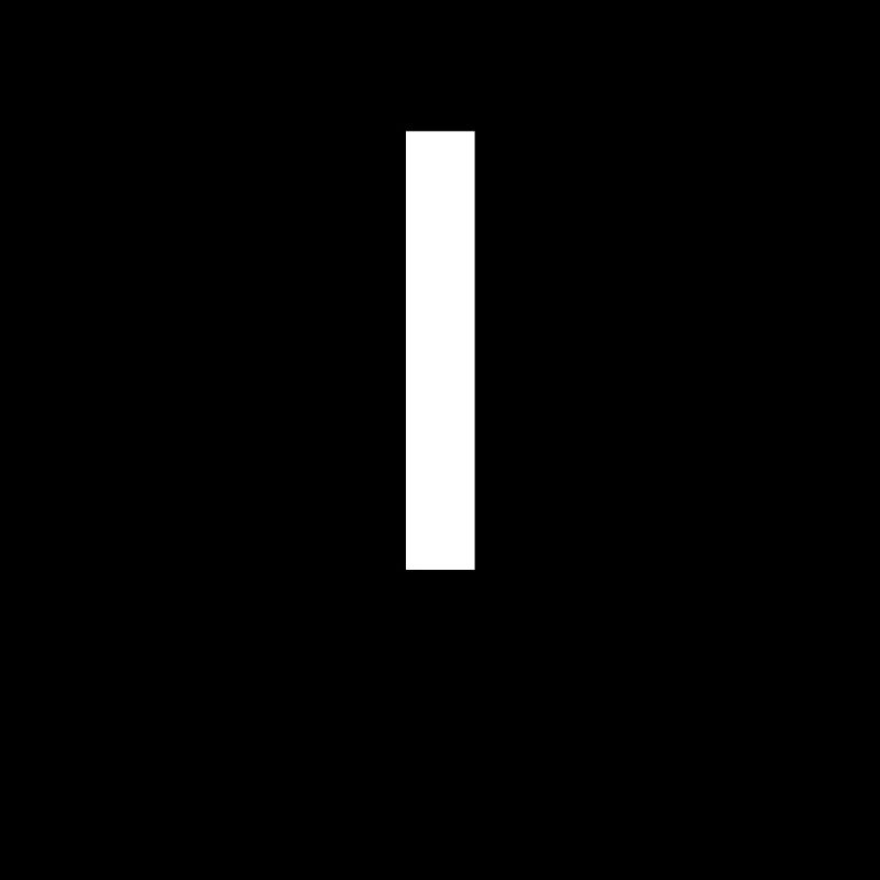 I Lettre Chiffre Symbole Alphabet Initiale