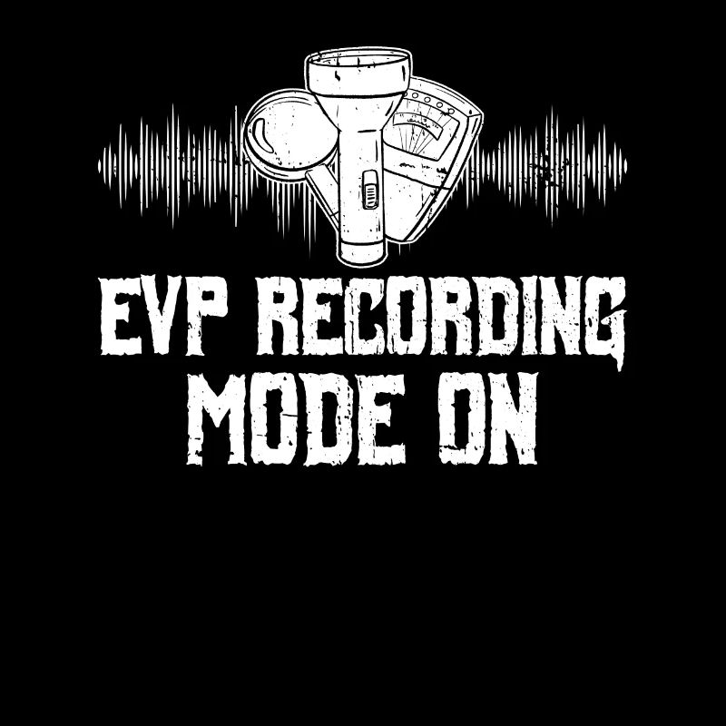 Paranormales Ermittlerdesign Mit Evp-recorder