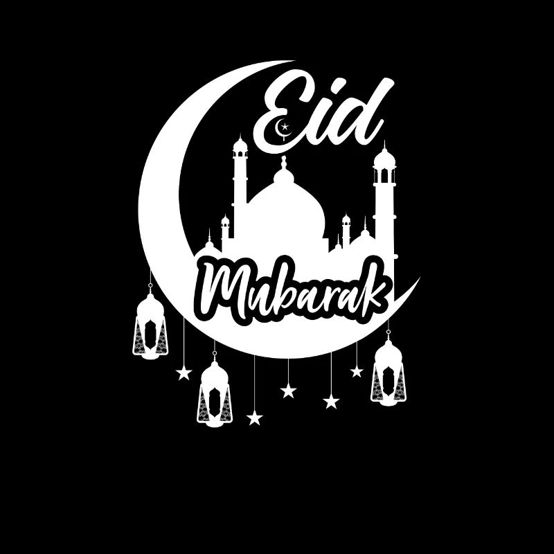Frohes Eid Mubarak Muslim Eid al Fitr Eid al Adha