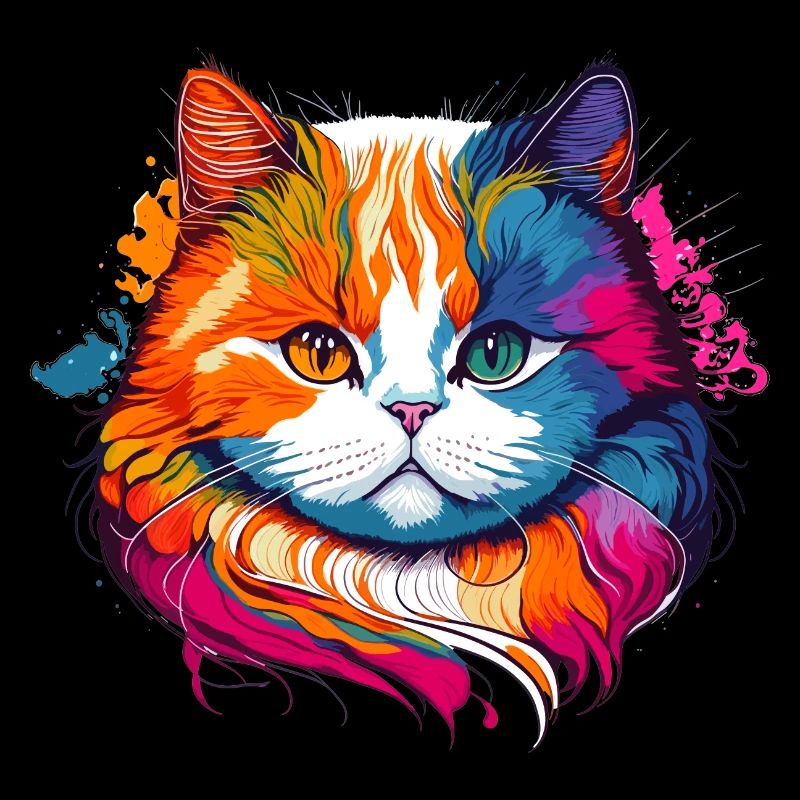 Fat Splash Cat