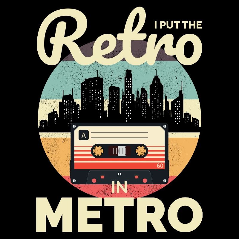 Retro Meets Metro: Iconic 80s Vibes Cityscape
