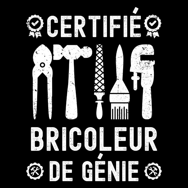 certifié bricoleur de génie bricolage 1