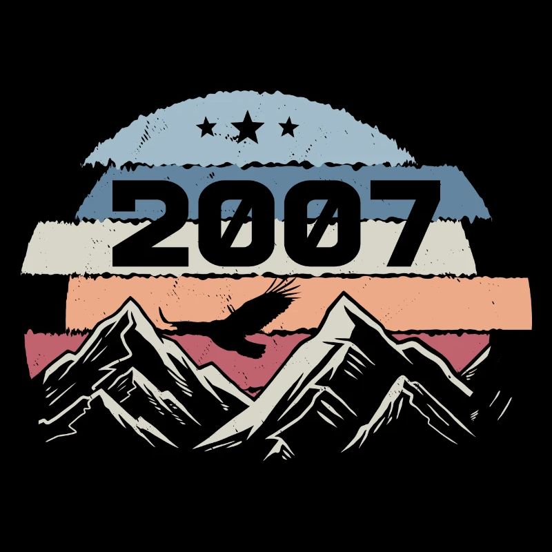Original 2007 Millésime 2007 Anniversaire 2007