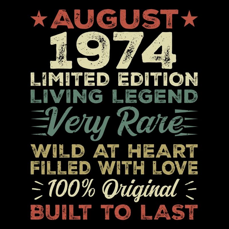 August 1974 - Gift idea for August 1974 - 1974