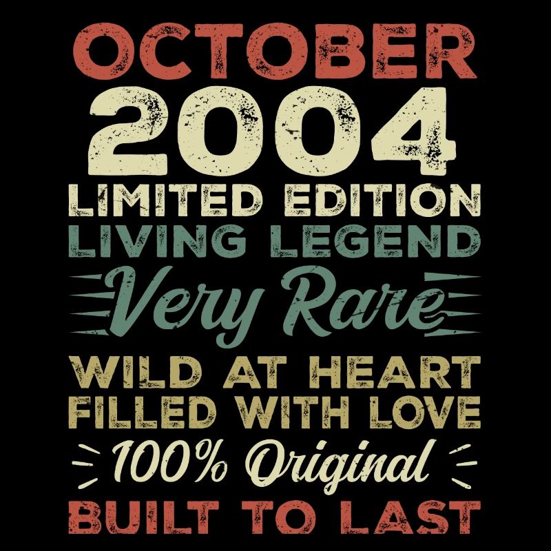 2004 October 2004 birthday October 2004 Original
