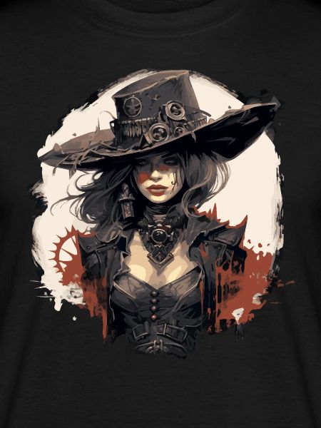 Emo Cowboy Steampunk Girl