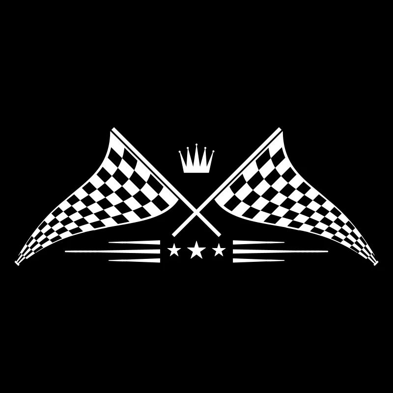 racing flag symbol logo