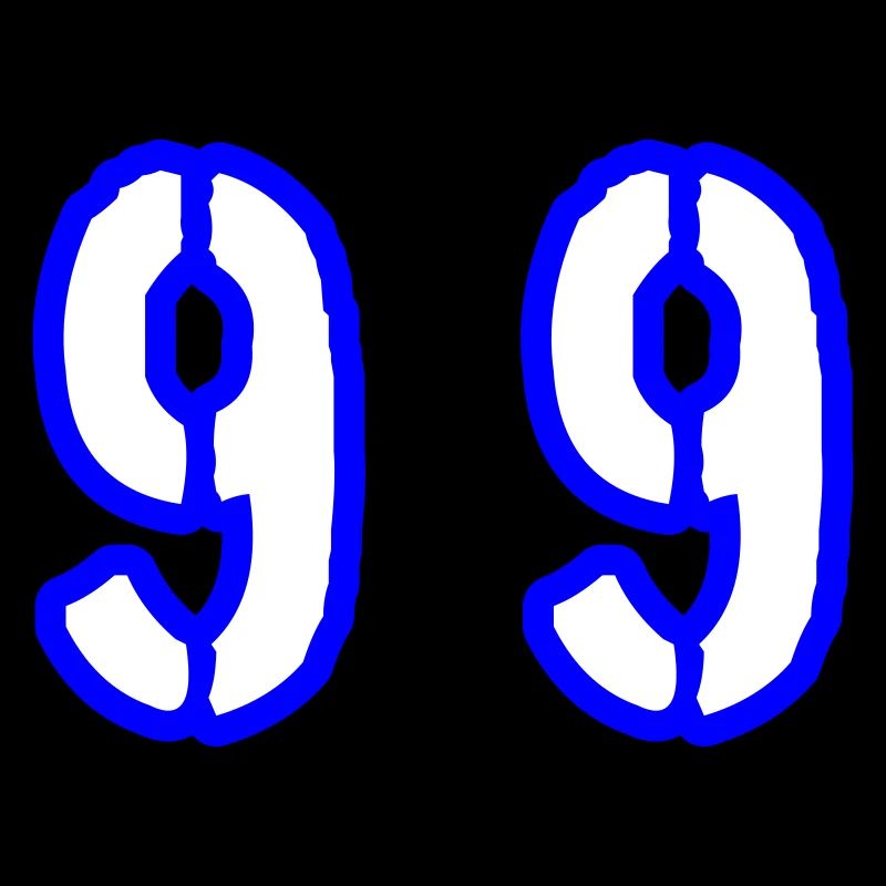 99 Number Symbol