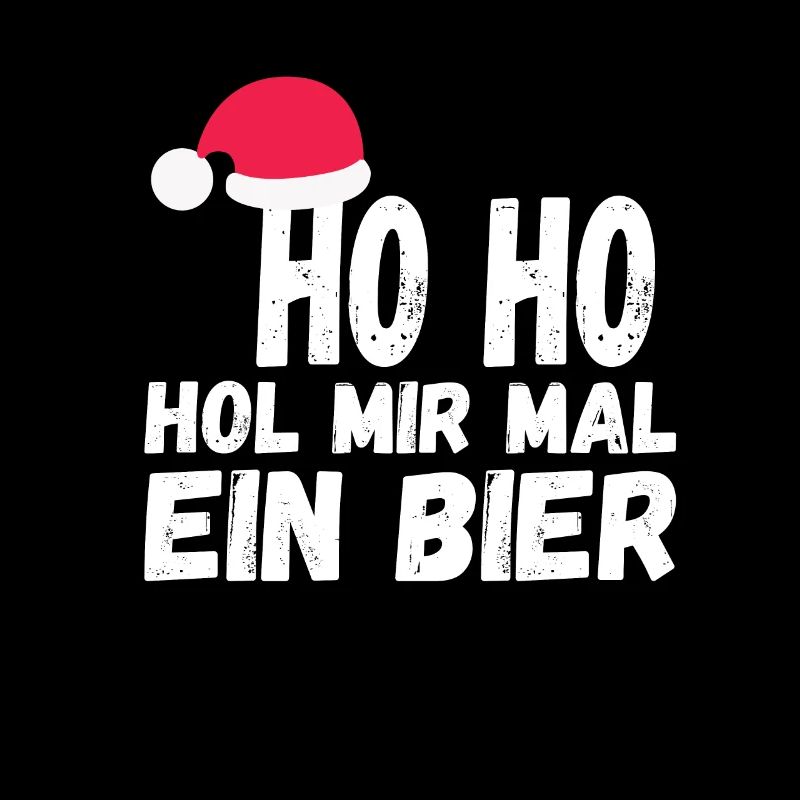 Ho Hol mir mal ein Bier Ugly Christmas Xmas Idee