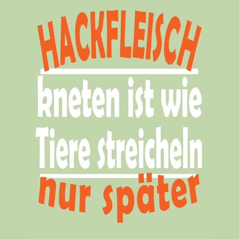 Hackfleisch kneten Fleisch Grillen Geschenk