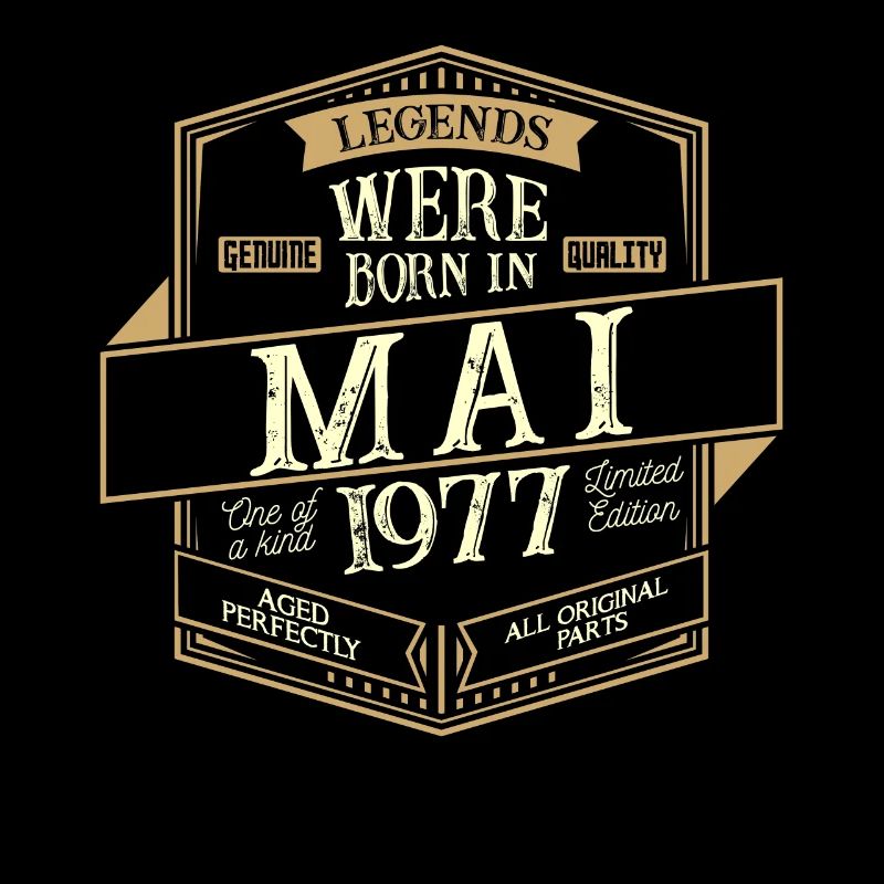 Mai 1977 Geburtstag Mann