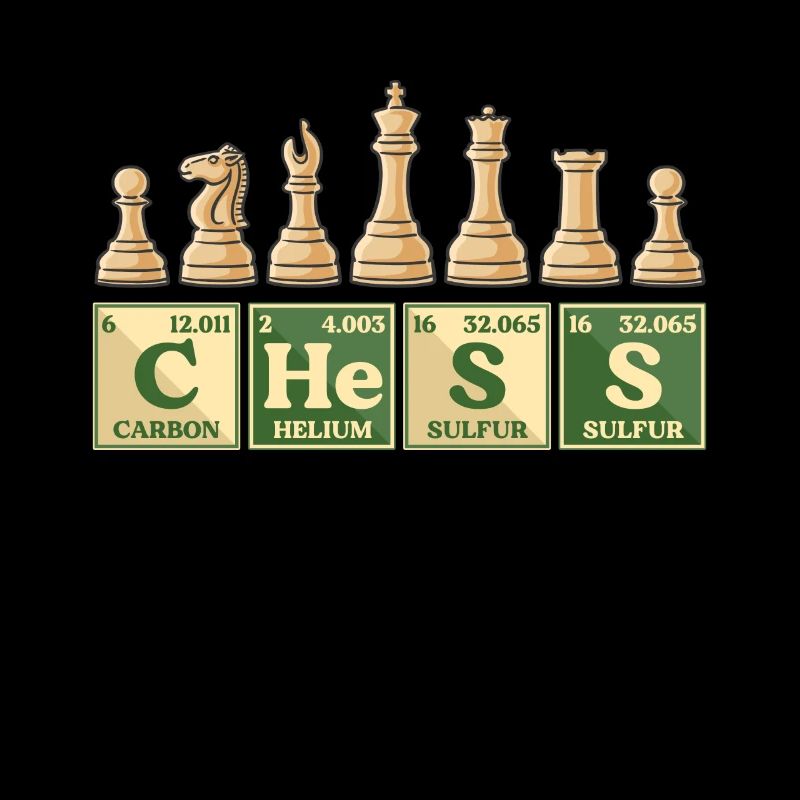 Chess Lovers Periodensystem Symbole