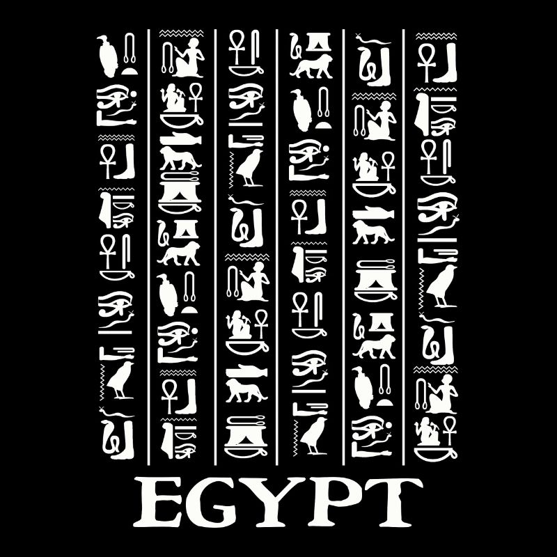 Hiéroglyphes Pyramides Egypte ancienne