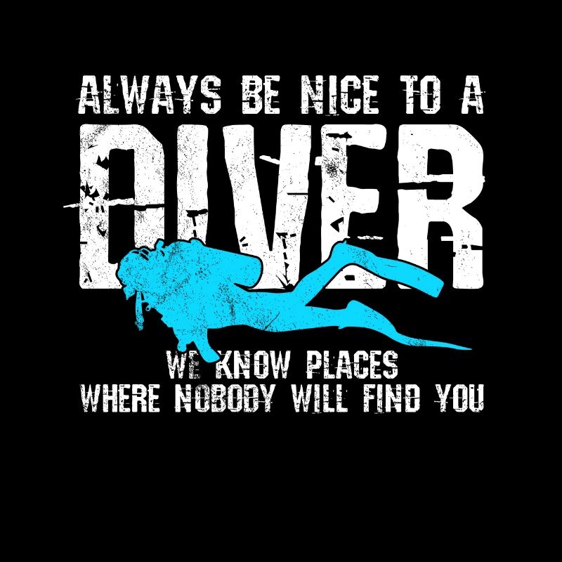 Diving Funny Vintage Diver Gift