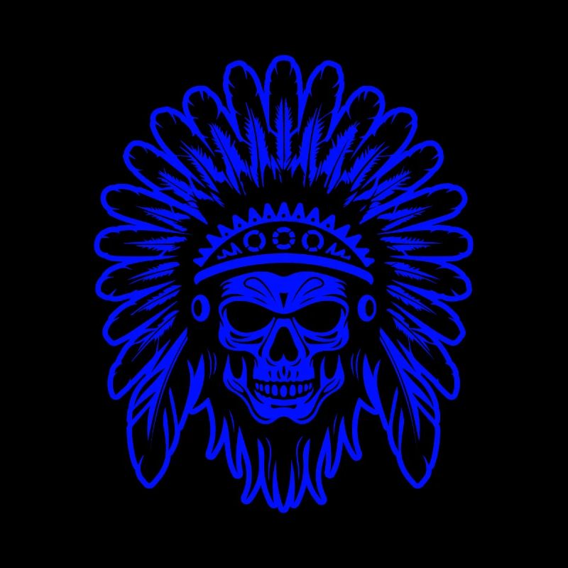 Crâne Apache Indien