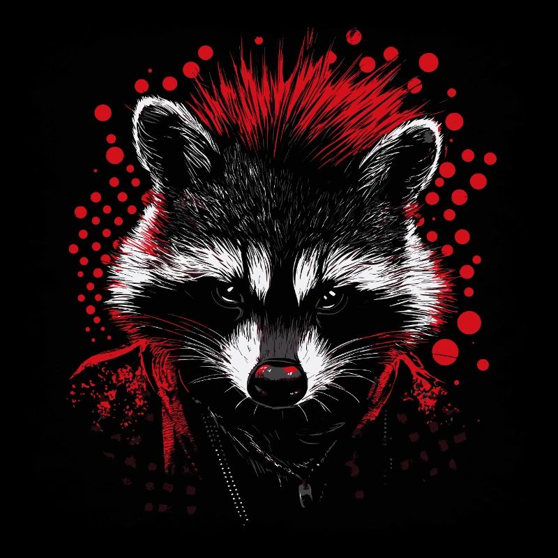 Punky Waschbär