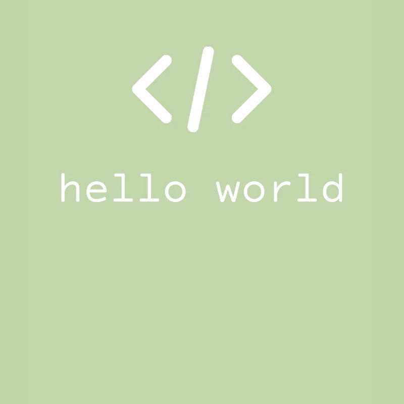 Bonjour programmeur mondial