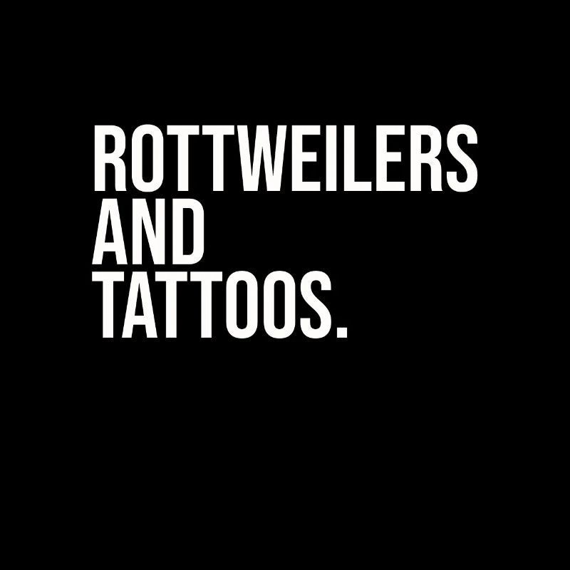Rottweiler et Tattoos