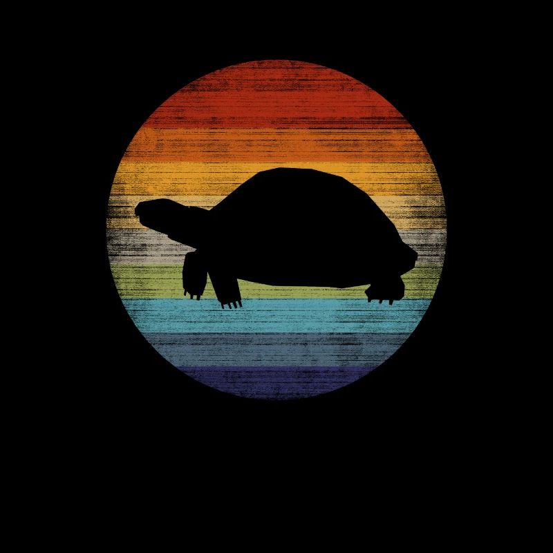 Turtle Animal Retro Gift