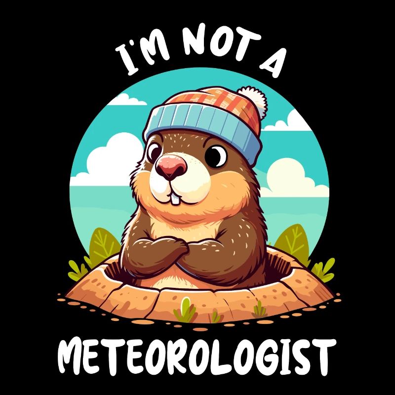 Groundhog Day USA Funny Spring
