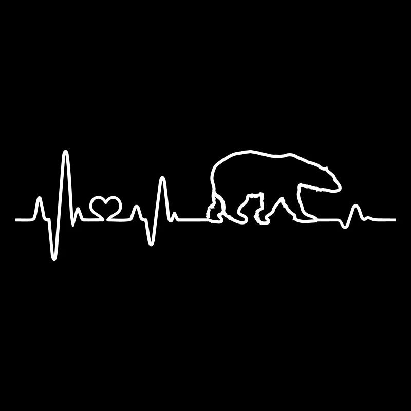 Polar Bear Heartbeat Bear ECG North Pole Pulse Climate Change
