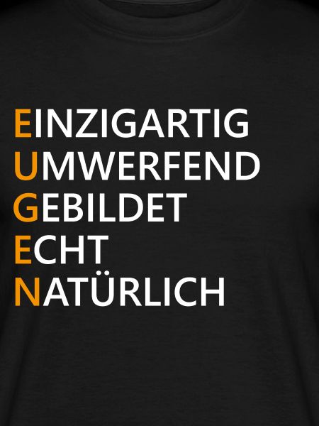 Eugen Name Geschenk