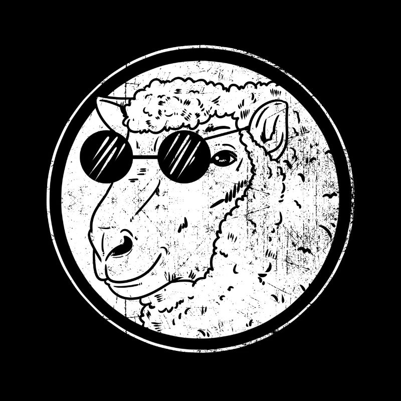 Sheep cattle sunglasses goat gift