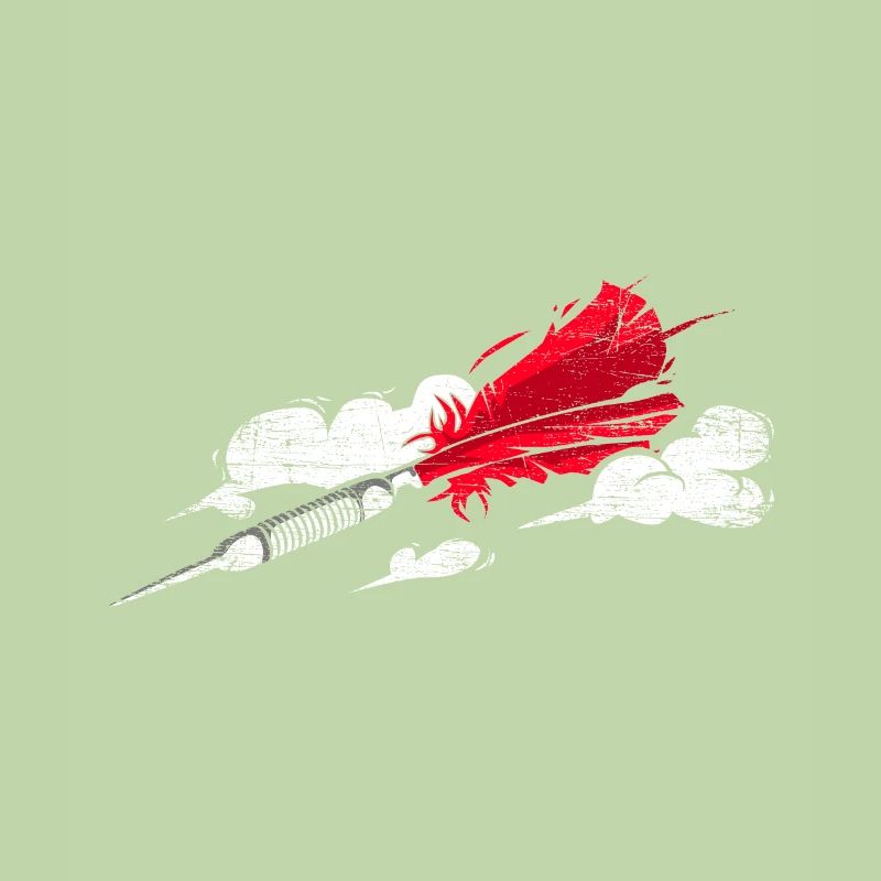 Darts arrow gift