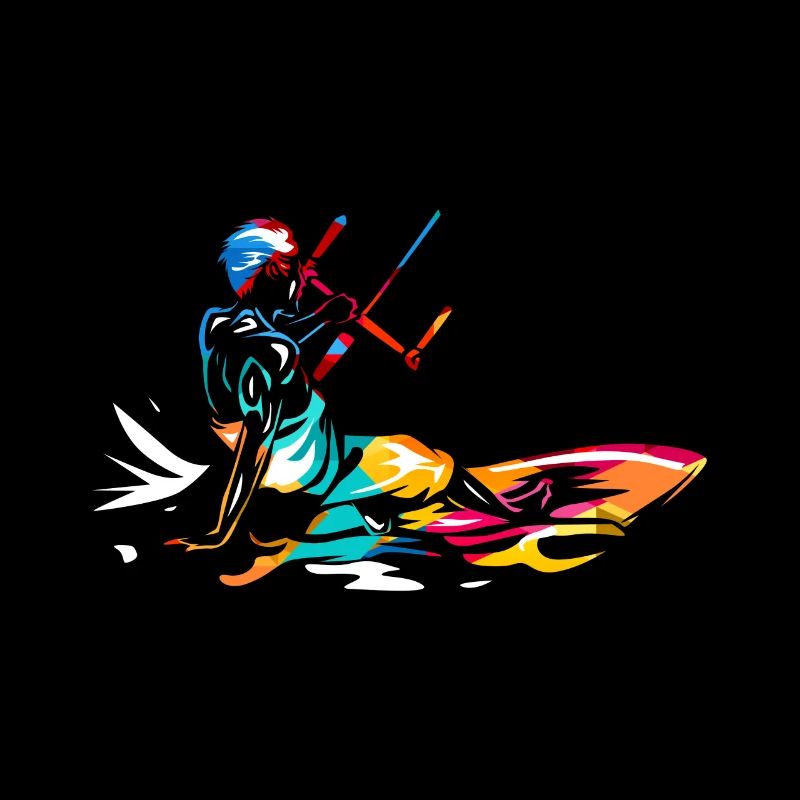 kitesurfing
