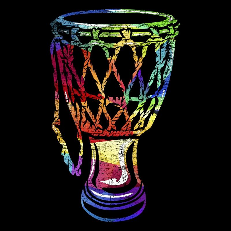 Cadeau de tambour de coupe Djembe
