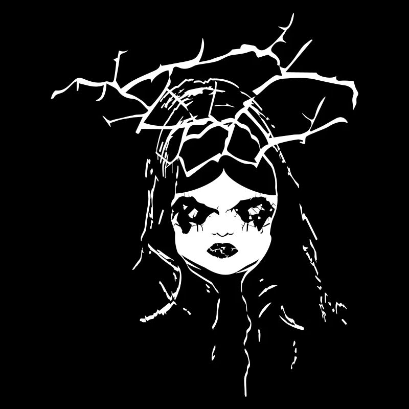 creepy dollface