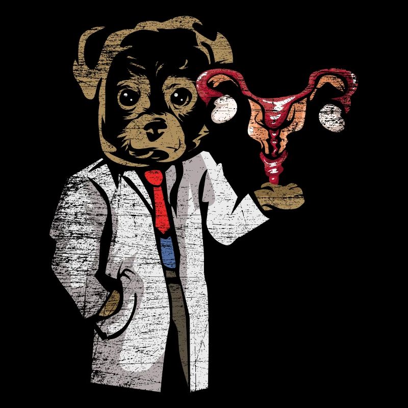 Chien gynécologue