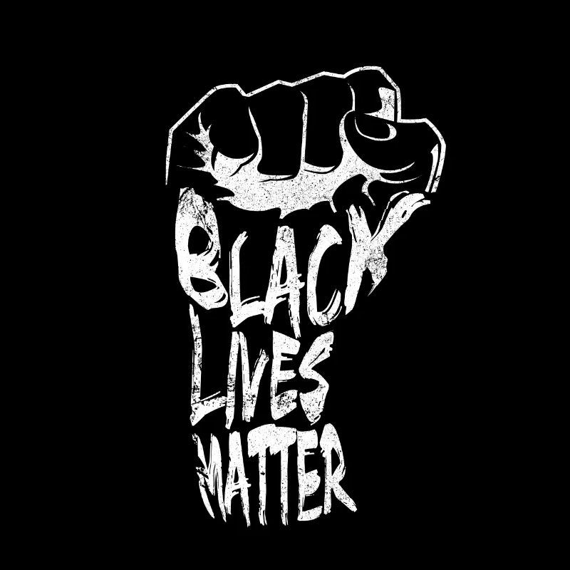Black Lives Matter Faust overhemd
