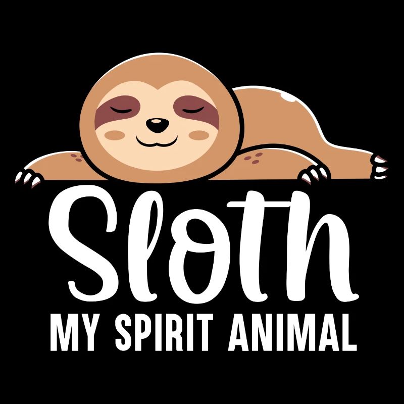 Sloth Lover Saying Funny Lazy Sloths Sleeping