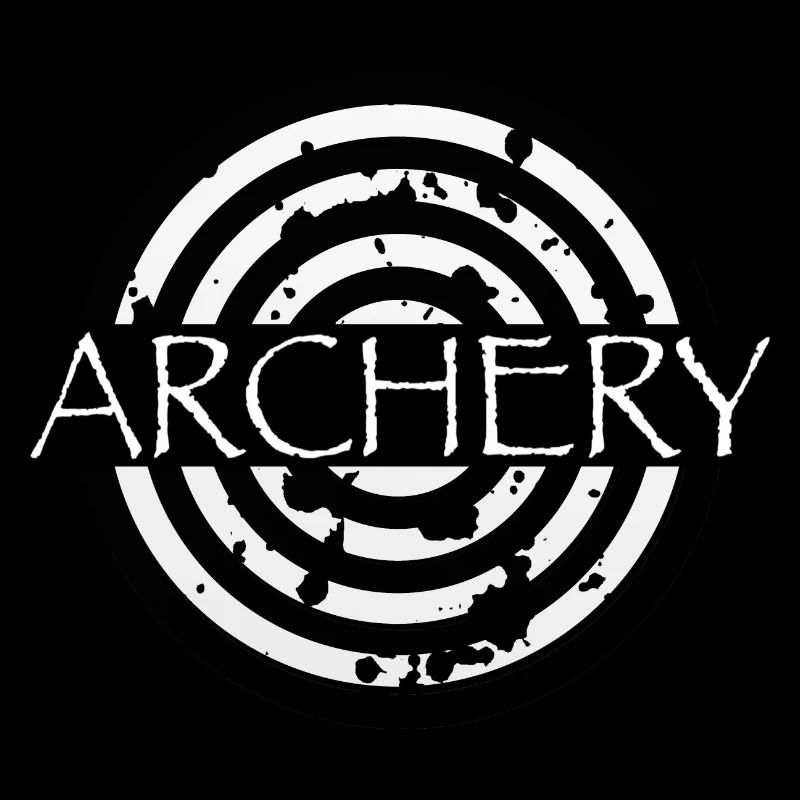 Archery Archer Motif Shirt Bow