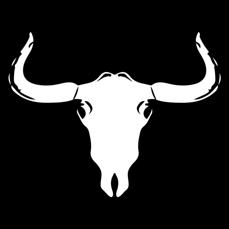 taureau squelette vache tête de taureau
